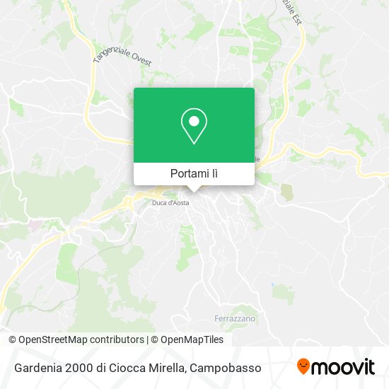 Mappa Gardenia 2000 di Ciocca Mirella