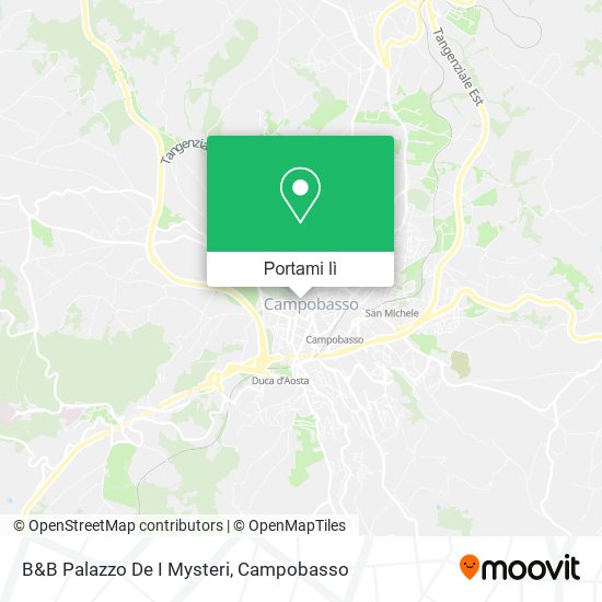Mappa B&B Palazzo De I Mysteri