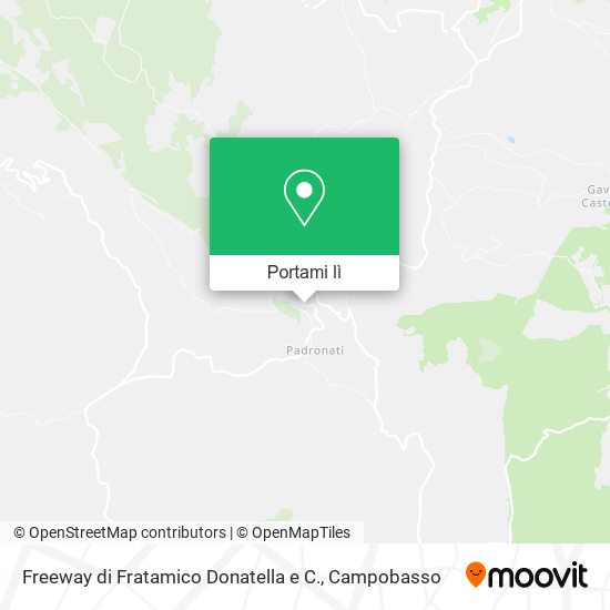Mappa Freeway di Fratamico Donatella e C.