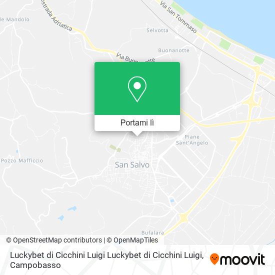 Mappa Luckybet di Cicchini Luigi Luckybet di Cicchini Luigi