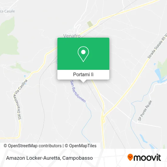 Mappa Amazon Locker-Auretta