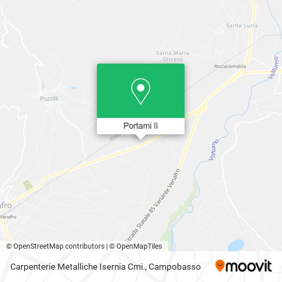 Mappa Carpenterie Metalliche Isernia Cmi.