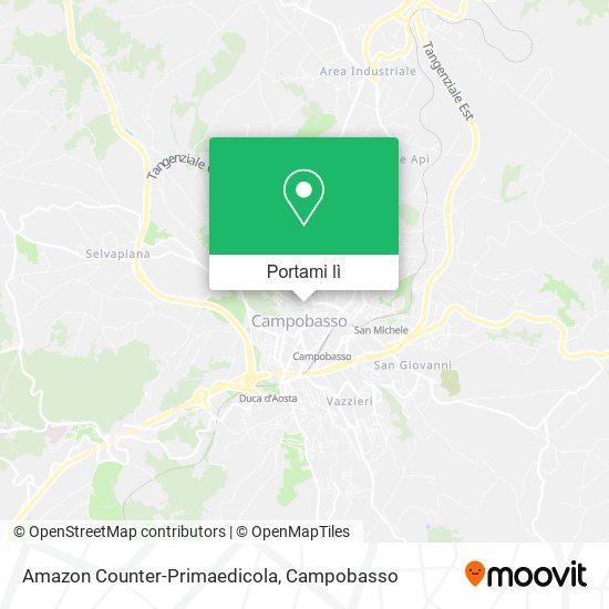 Mappa Amazon Counter-Primaedicola