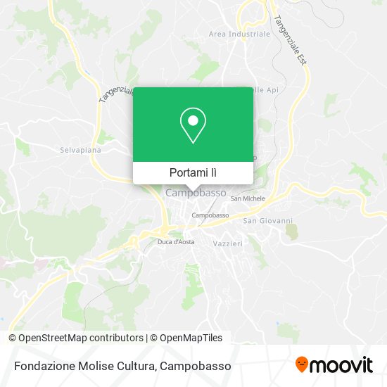 Mappa Fondazione Molise Cultura