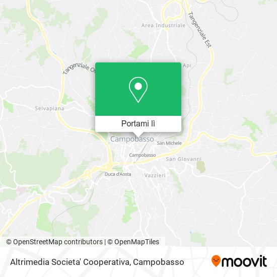 Mappa Altrimedia Societa' Cooperativa