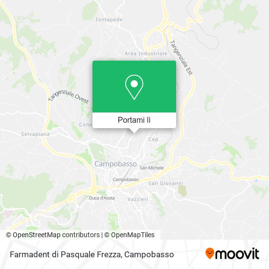 Mappa Farmadent di Pasquale Frezza