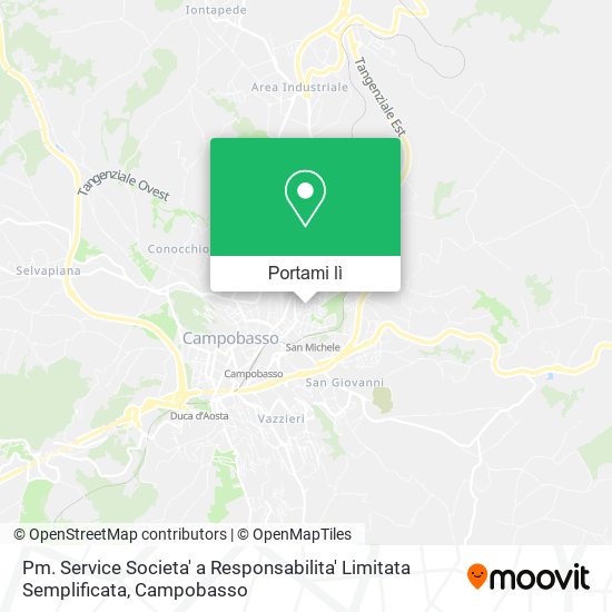 Mappa Pm. Service Societa' a Responsabilita' Limitata Semplificata