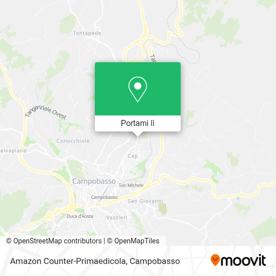 Mappa Amazon Counter-Primaedicola