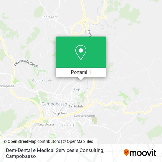 Mappa Dem-Dental e Medical Services e Consulting