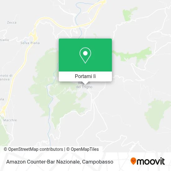 Mappa Amazon Counter-Bar Nazionale