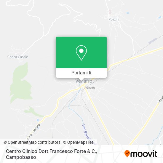 Mappa Centro Clinico Dott.Francesco Forte & C.