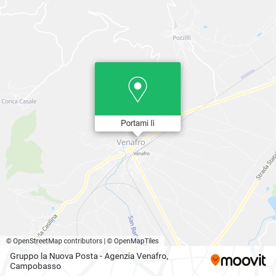 Mappa Gruppo la Nuova Posta - Agenzia Venafro