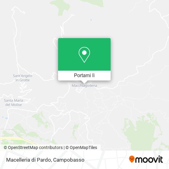 Mappa Macelleria di Pardo