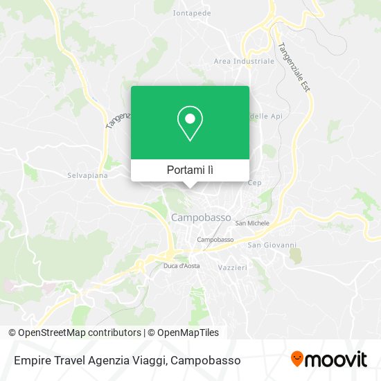 Mappa Empire Travel Agenzia Viaggi