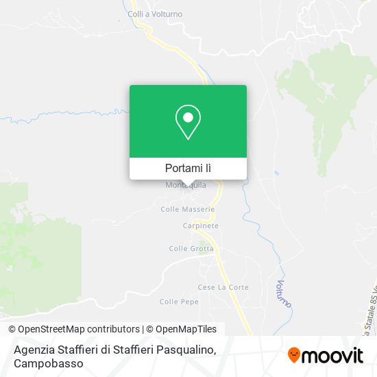 Mappa Agenzia Staffieri di Staffieri Pasqualino