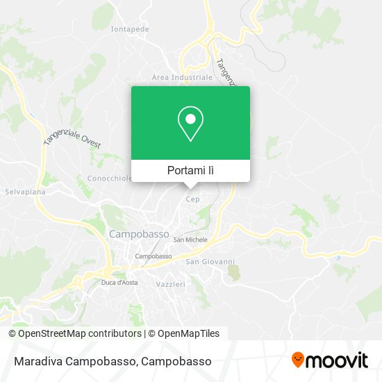 Mappa Maradiva Campobasso