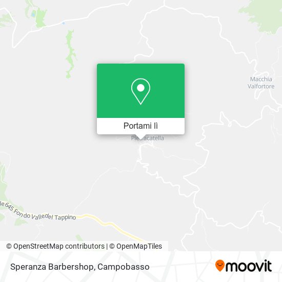 Mappa Speranza Barbershop