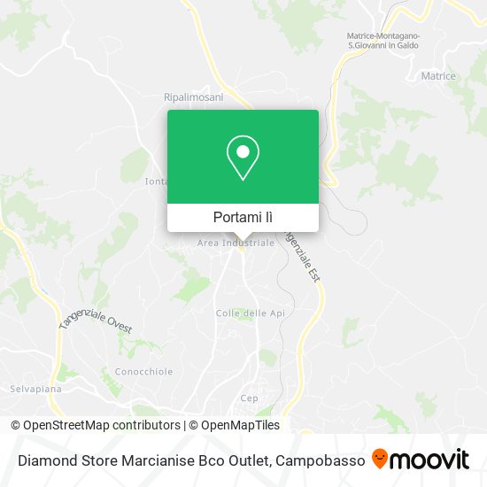 Mappa Diamond Store Marcianise Bco Outlet