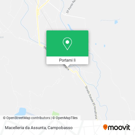 Mappa Macelleria da Assunta