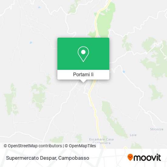 Mappa Supermercato Despar
