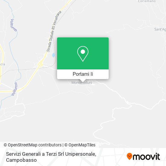 Mappa Servizi Generali a Terzi Srl Unipersonale