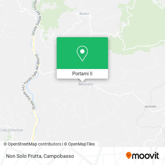 Mappa Non Solo Frutta