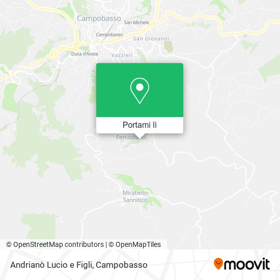 Mappa Andrianò Lucio e Figli
