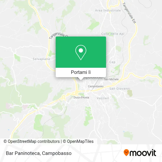 Mappa Bar Paninoteca