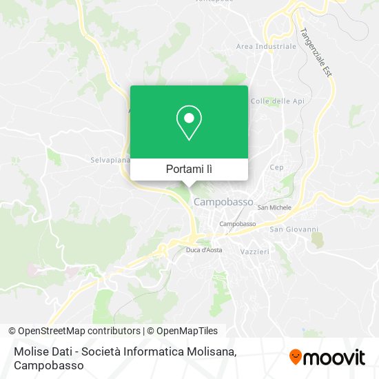Mappa Molise Dati - Società Informatica Molisana