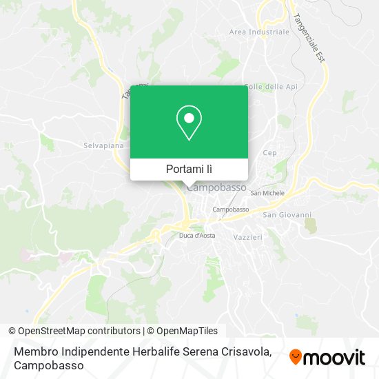 Mappa Membro Indipendente Herbalife Serena Crisavola