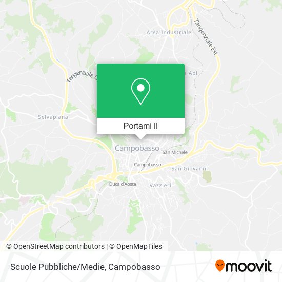 Mappa Scuole Pubbliche/Medie