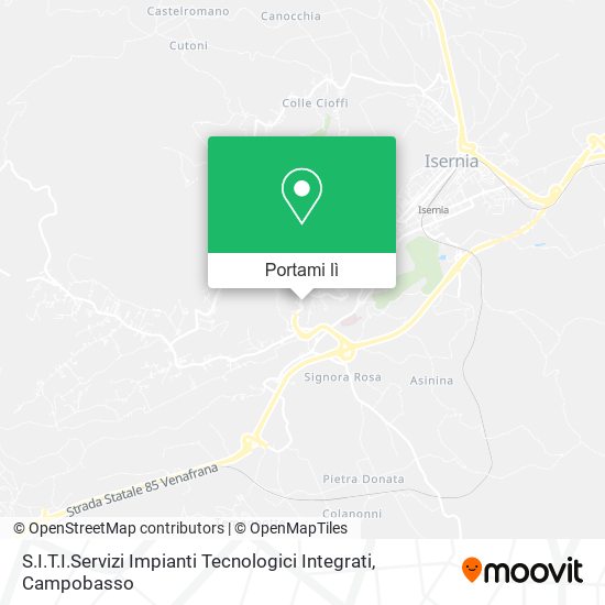 Mappa S.I.T.I.Servizi Impianti Tecnologici Integrati