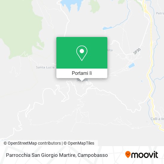 Mappa Parrocchia San Giorgio Martire