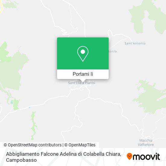Mappa Abbigliamento Falcone Adelina di Colabella Chiara