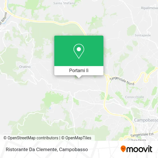 Mappa Ristorante Da Clemente