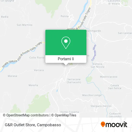 Mappa G&R Outlet Store