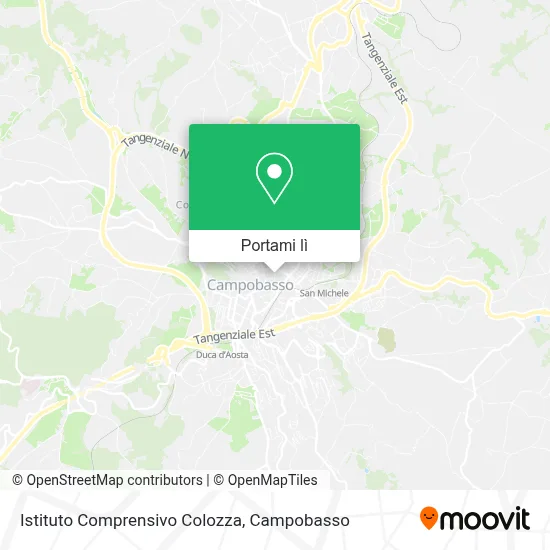 Mappa Istituto Comprensivo Colozza