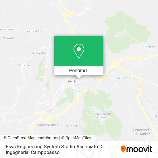 Mappa Esys Engineering System Studio Associato Di Ingegneria