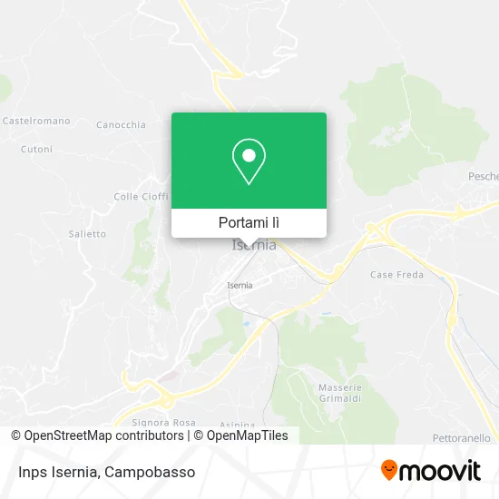 Mappa Inps Isernia