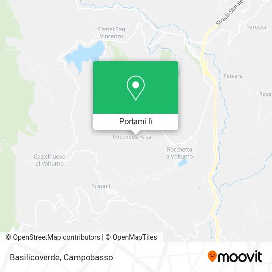 Mappa Basilicoverde