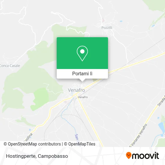 Mappa Hostingperte