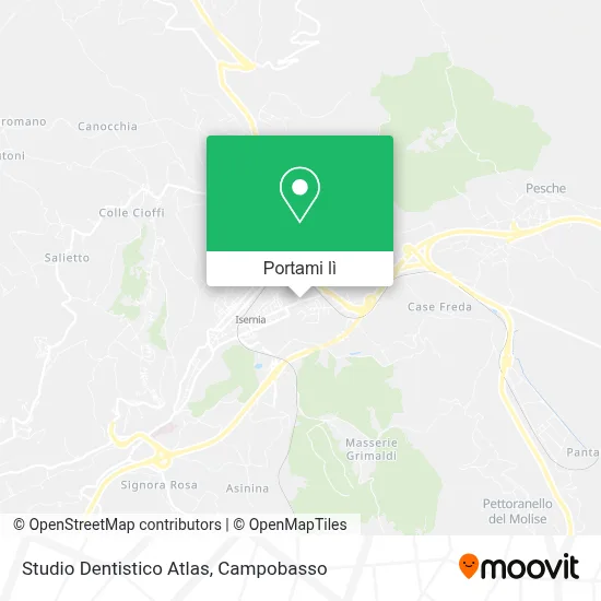 Mappa Studio Dentistico Atlas
