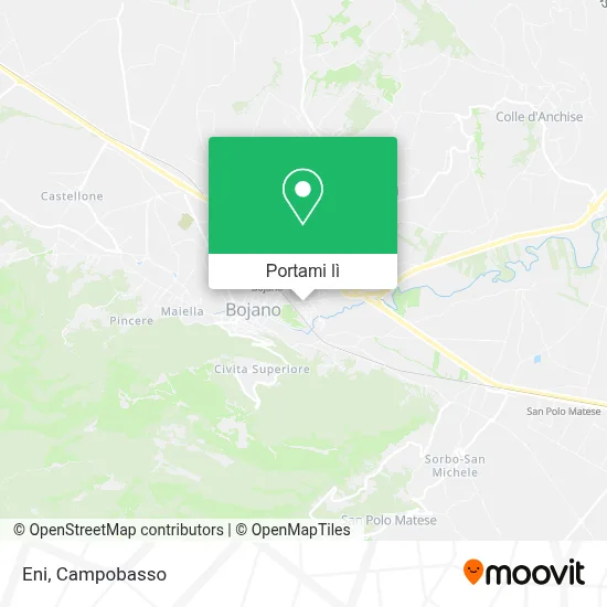 Mappa Eni