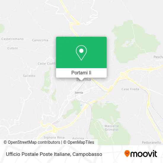 Mappa Ufficio Postale Poste Italiane