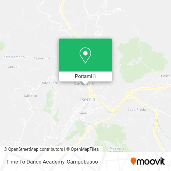 Mappa Time To Dance Academy