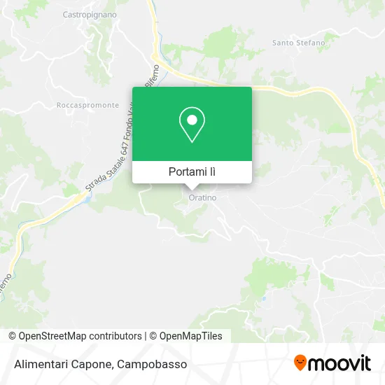 Mappa Alimentari Capone