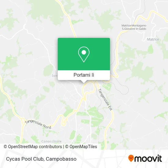 Mappa Cycas Pool Club