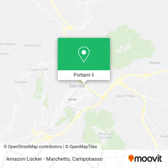 Mappa Amazon Locker - Marchetto