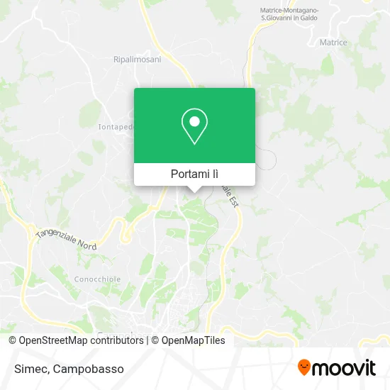 Mappa Simec
