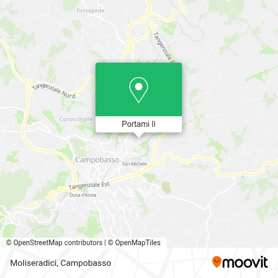 Mappa Moliseradici